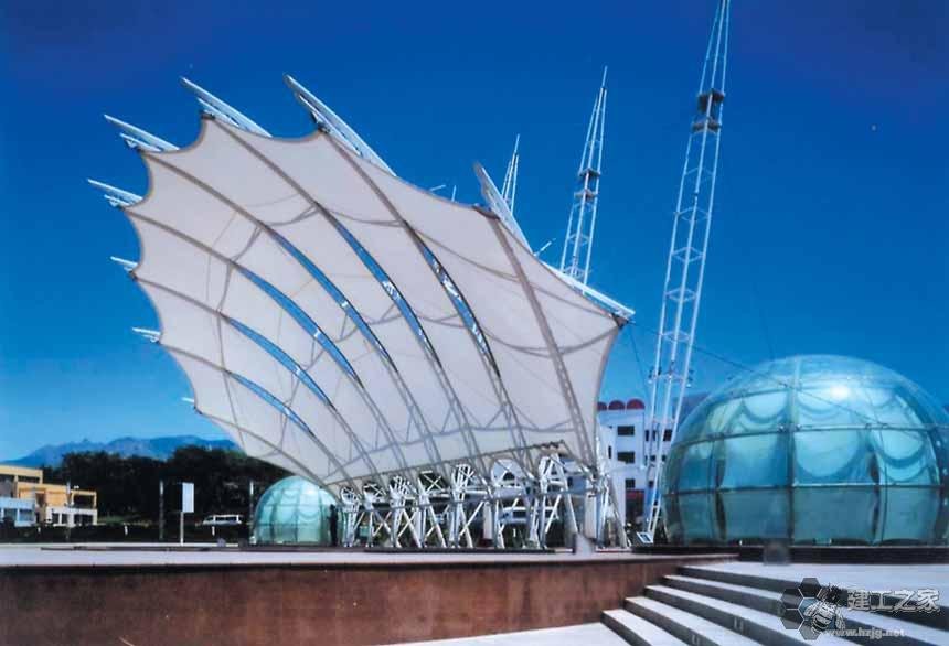 内江车棚膜结构网架